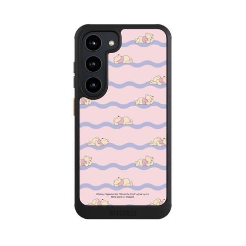 Samsung Galaxy S23 NIVOcore Winnie the Pooh Pink Waves