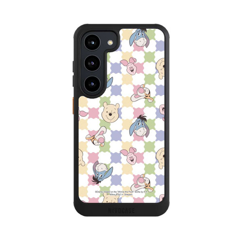 Samsung Galaxy S23 NIVOcore Winnie Puuh und Freunde farbenfrohes Muster