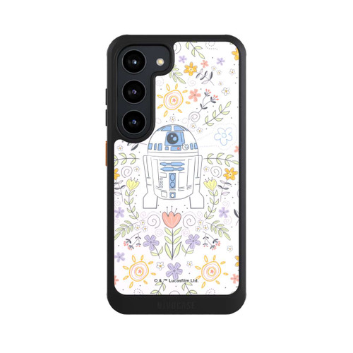 Samsung Galaxy S23 NIVOcore R2D2 Blumen Muster