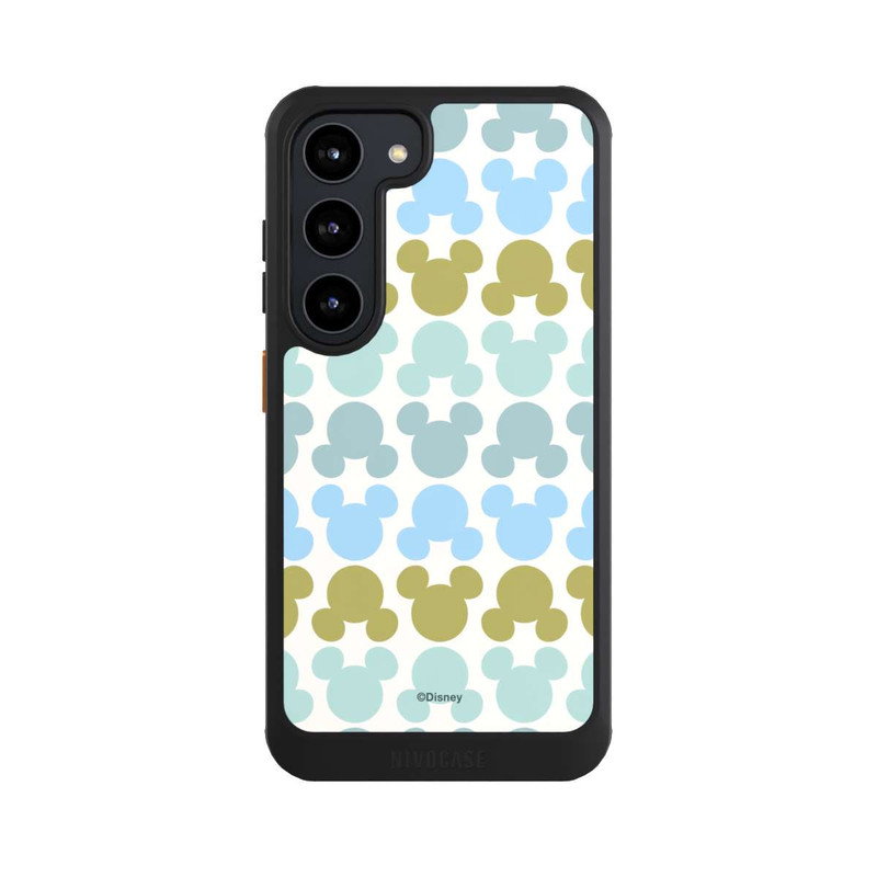 Galaxy S23 NIVOcore Disney Mickey Icon Pattern Green and Blue