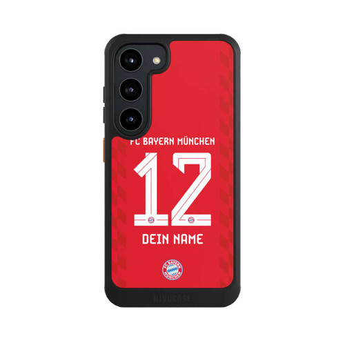 Samsung Galaxy S23 NIVOcore FC Bayern München Trikot Personalisierbar 25-26