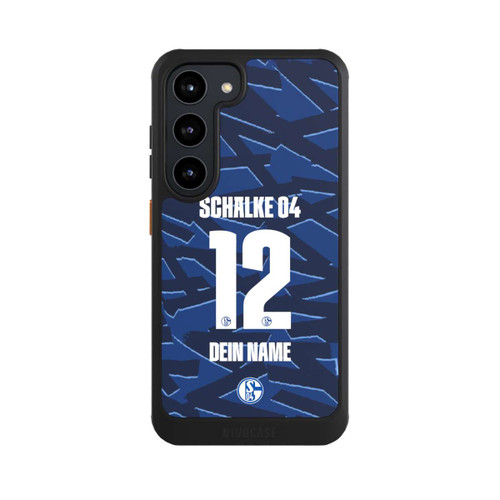 Samsung Galaxy S23 NIVOcore Schalke 04 Trikot Personalisierbar 25-26