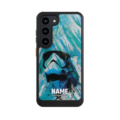 Samsung Galaxy S23 NIVOcore Stormtrooper Watercolor Personalisierbar