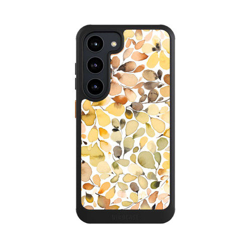 Samsung Galaxy S23 NIVOcore Eukalyptus Aquarellblätter Braun Herbst