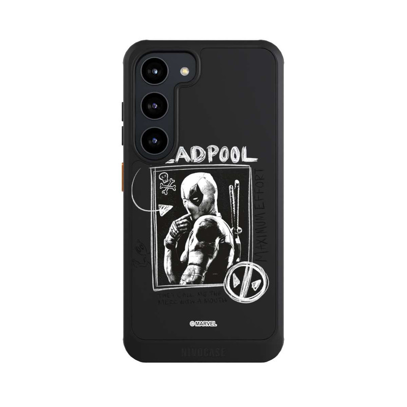 Galaxy S23 NIVOcore Deadpool Transparent