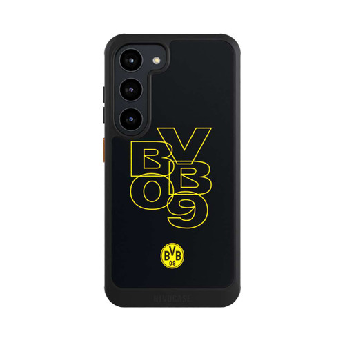 Samsung Galaxy S23 NIVOcore BVB09 Gelb Schwarz
