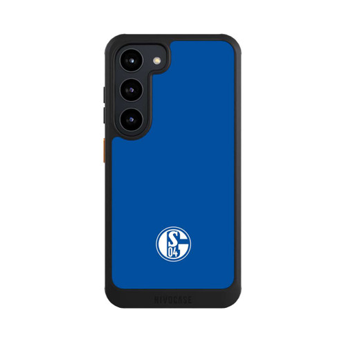 Samsung Galaxy S23 NIVOcore FC Schalke 04 Logo Blau