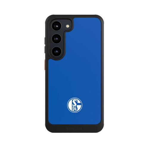 Samsung Galaxy S23 NIVOcore FC Schalke 04 Logo Blau