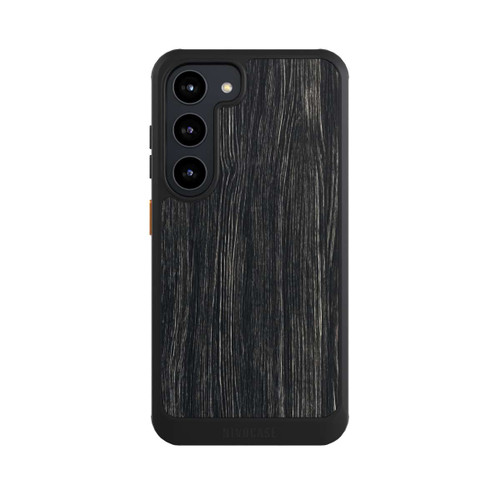 Samsung Galaxy S23 NIVOcore Dunkle Holzstruktur