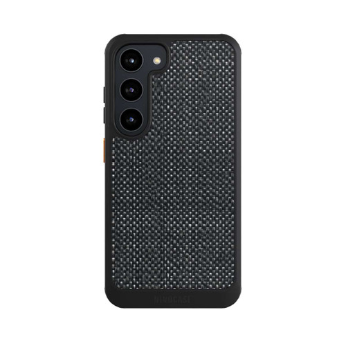 Samsung Galaxy S23 NIVOcore Abstrakter schwarzer Stoff