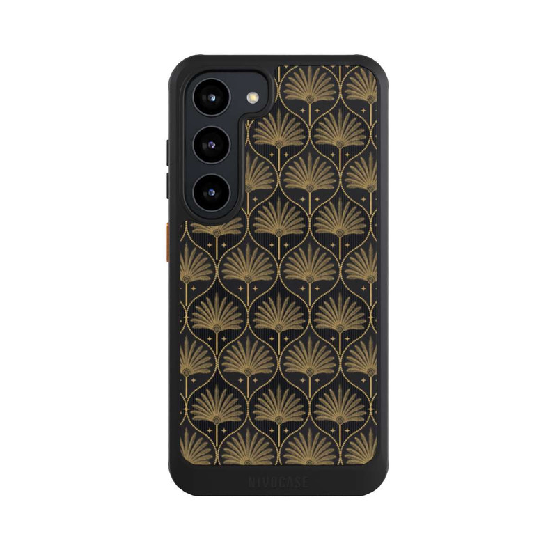 Galaxy S23 NIVOcore Feuilles Art Déco