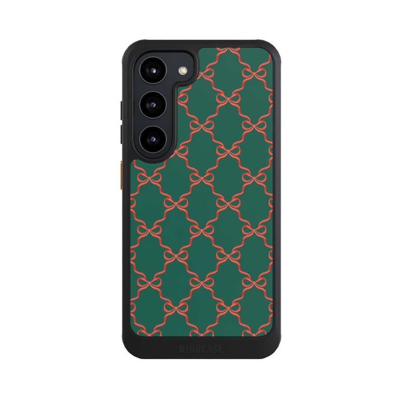 Galaxy S23 NIVOcore Ribbons Red Green