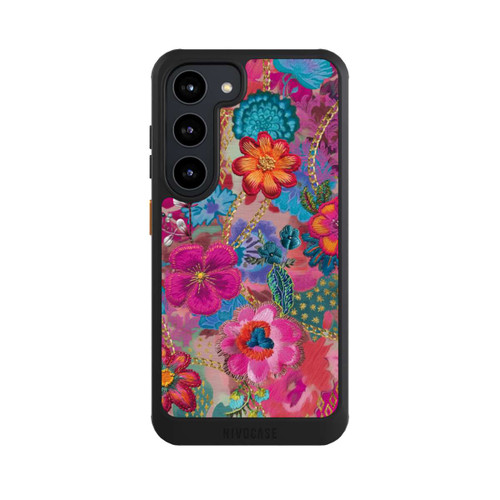 Samsung Galaxy S23 NIVOcore Patchwork Flowers With AI