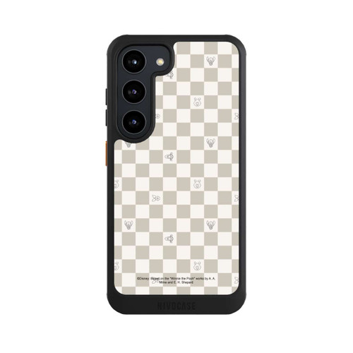 Samsung Galaxy S23 NIVOcore Winnie Puuh Kariert Beige
