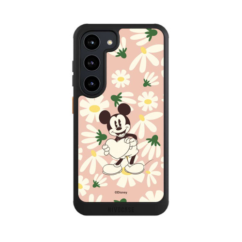 Samsung Galaxy S23 NIVOcore Micky Maus Blumen für Valentines Tag