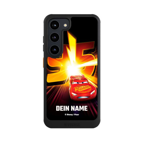 Samsung Galaxy S23 NIVOcore Cars Lightning 95 Personalisierbar