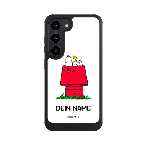 Samsung Galaxy S23 NIVOcore Snoopy and Woodstock Classic Personnalisable