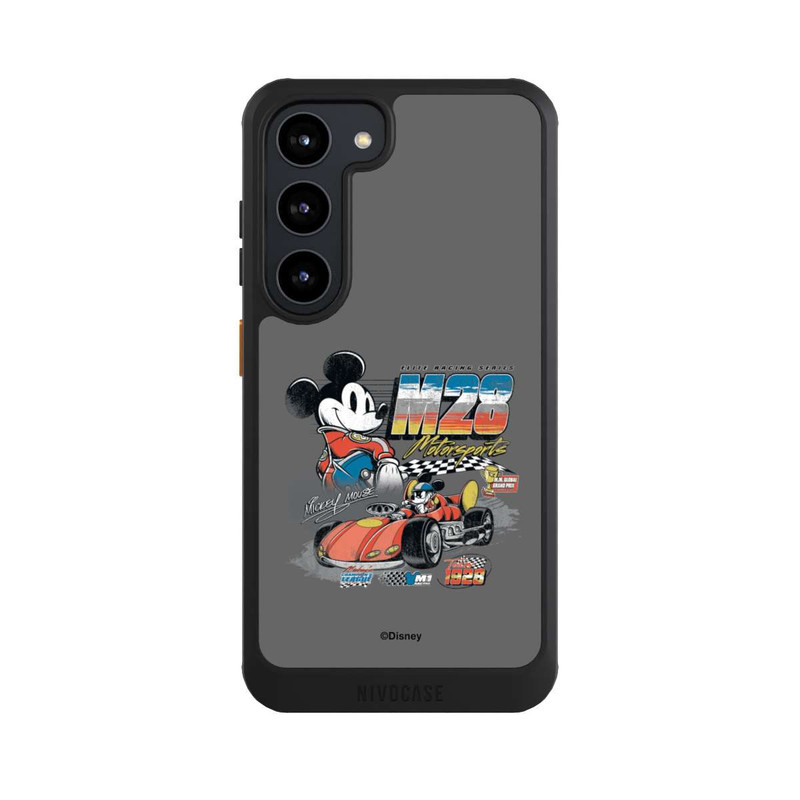 Galaxy S23 NIVOcore Micky Maus Rennfahrer Auto M28