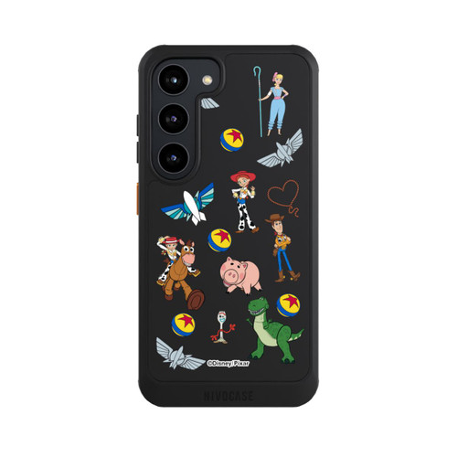 Samsung Galaxy S23 NIVOcore Toy Story 5 Hero Toys Pattern Transparent