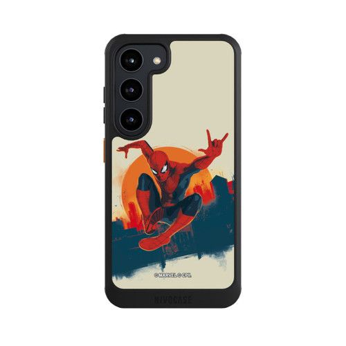 Samsung Galaxy S23 NIVOcore Spider-Man Hero Force beige