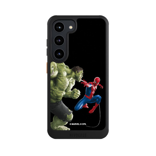 Samsung Galaxy S23 NIVOcore Spider-Man fights Hulk