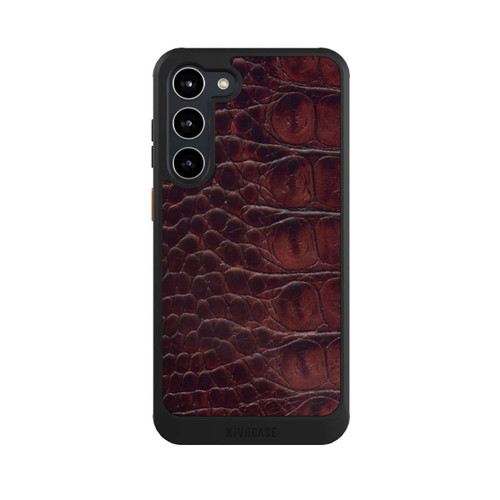 Samsung Galaxy S23+ NIVOcore Kroco Dunkelbraun