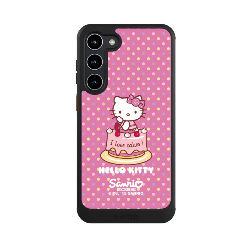 Galaxy S23 + NIVOcore Hello Kitty - I Love Cakes