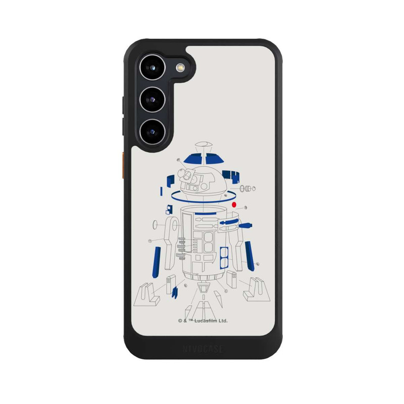 Galaxy S23 + NIVOcore R2D2 Explosionszeichung - StarWars 8