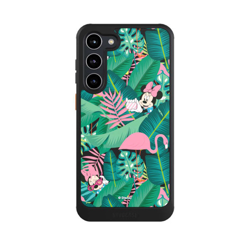 Samsung Galaxy S23+ NIVOcore Minnie Summer Palm Leaves Transparent
