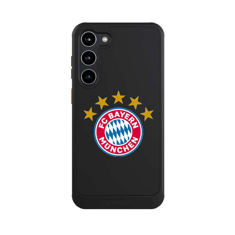 Galaxy S23 + NIVOcore FCB Logo mit Sterne - ohne Hintergrund
