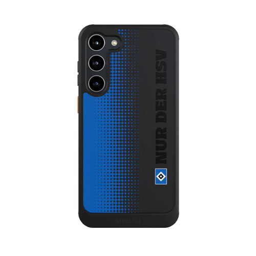 Samsung Galaxy S23+ NIVOcore Nur der HSV - Rautenraster Blau - ohne Hintergrund