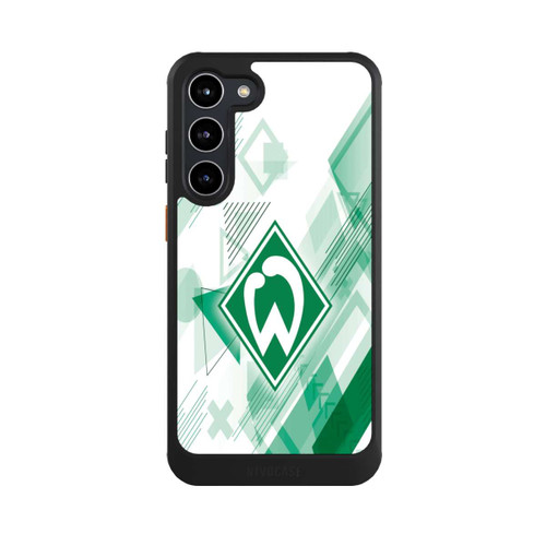 Samsung Galaxy S23+ NIVOcore Weiße Grafikelemente - Werder Bremen
