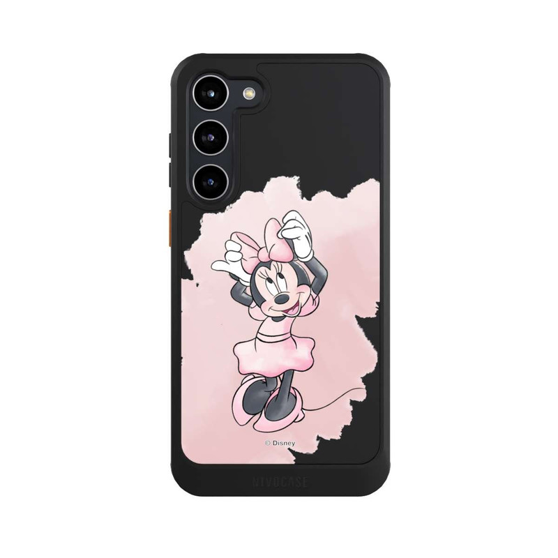 Galaxy S23 + NIVOcore Minnie Aquarell transparent