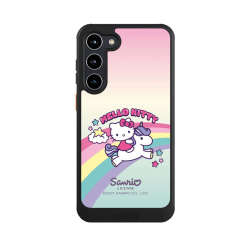 Samsung Galaxy S23+ NIVOcore Hello Kitty Regenbogen 