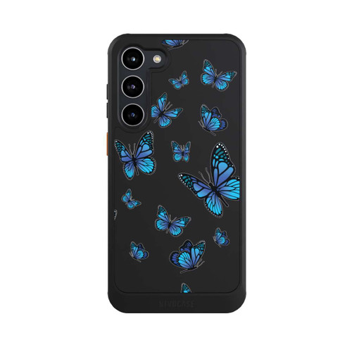 Samsung Galaxy S23+ NIVOcore Schmetterlingmuster Transparent