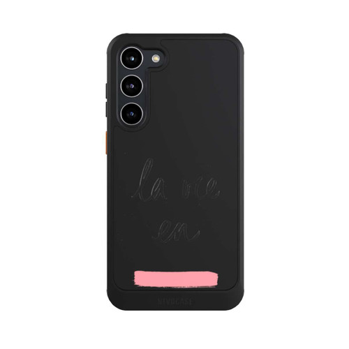 Samsung Galaxy S23+ NIVOcore La vie en Rosa Transparent