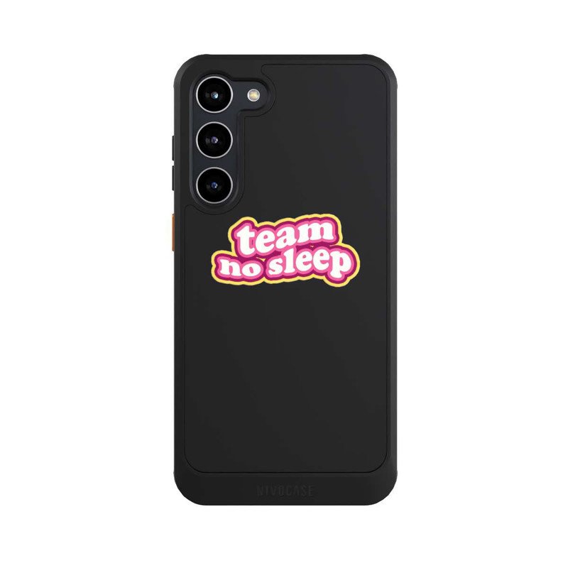 Galaxy S23 + NIVOcore Team No Sleep 70s Transparent
