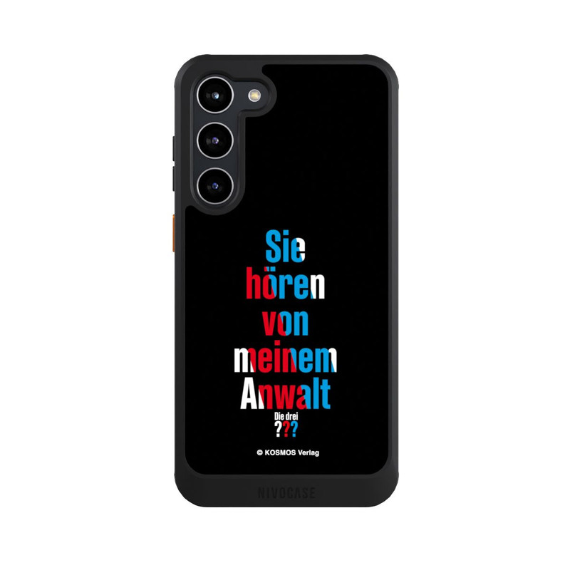 Galaxy S23 + NIVOcore Sie Hören von Meinem Anwalt