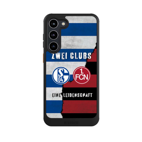 Samsung Galaxy S23+ NIVOcore Fanfreundschaft Schalke x Nürnberg