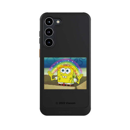 Samsung Galaxy S23+ NIVOcore Spongebob - Regenbogen Meme transparent