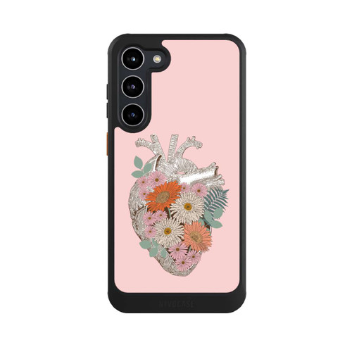 Samsung Galaxy S23+ NIVOcore Florales Vintage-Herz