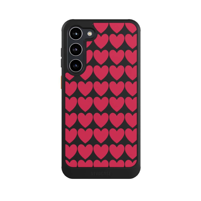 Galaxy S23 + NIVOcore Viva Magenta-Herzen