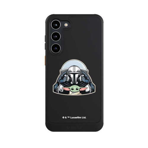 Samsung Galaxy S23+ NIVOcore Mando und Grogu Transparent
