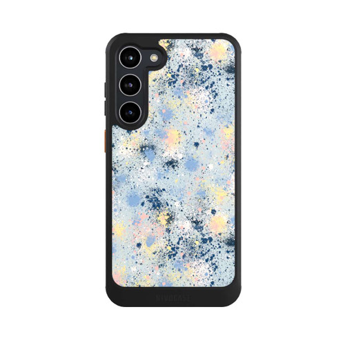 Samsung Galaxy S23+ NIVOcore Tintentropfen Staub Textur Blau