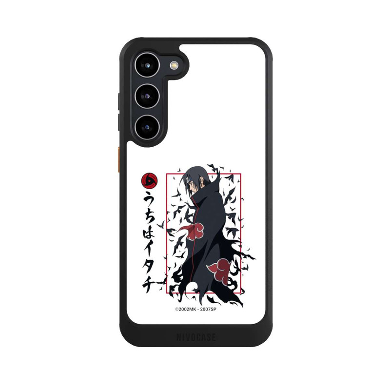 Galaxy S23 + NIVOcore Itachi Krähen Weiß