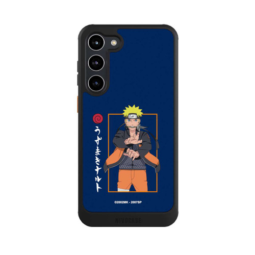 Samsung Galaxy S23+ NIVOcore Naruto Kampfposition Blau