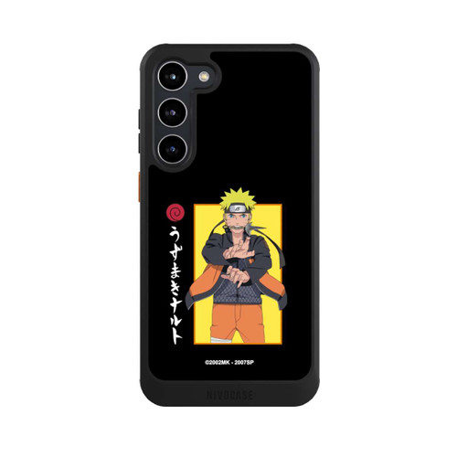 Samsung Galaxy S23+ NIVOcore Naruto Kampfposition Schwarz