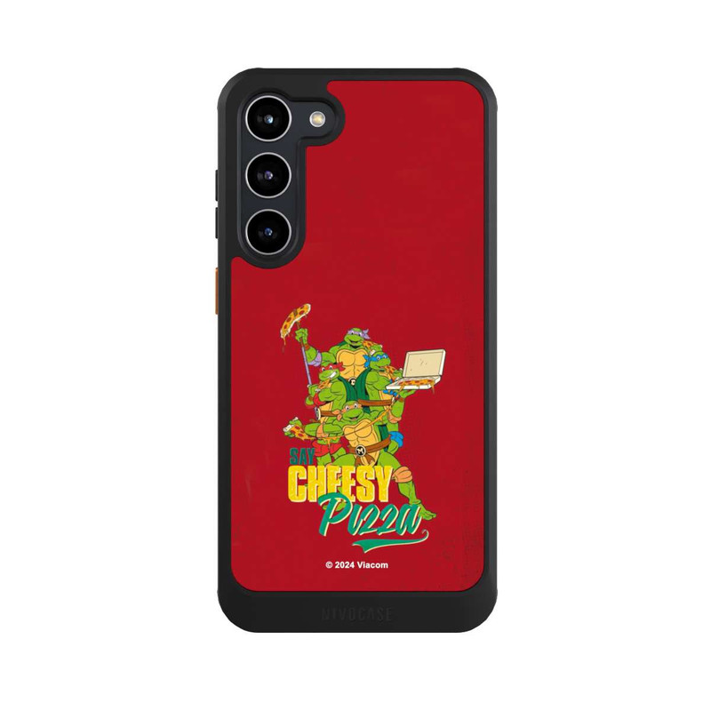 Galaxy S23 + NIVOcore TMNT Say Cheesy Pizza