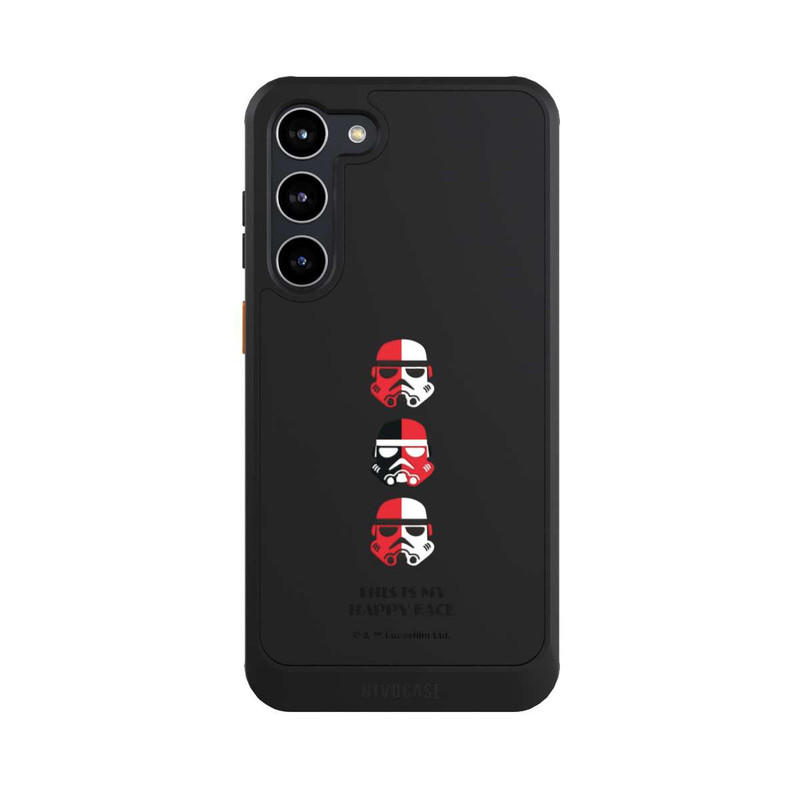 Galaxy S23 + NIVOcore Storm Trooper Happy Face
