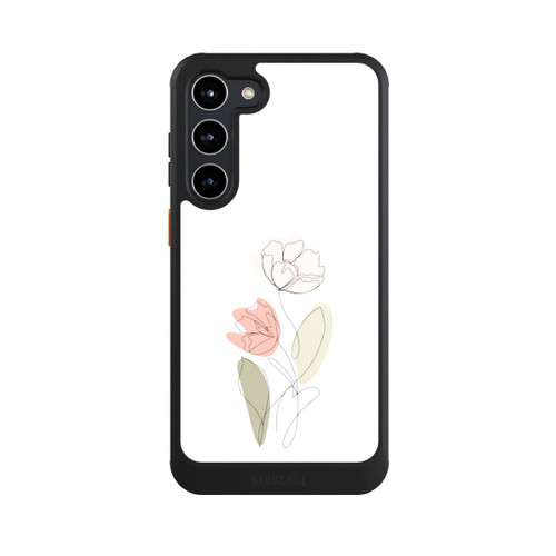 Samsung Galaxy S23+ NIVOcore Blume Line Art Beige